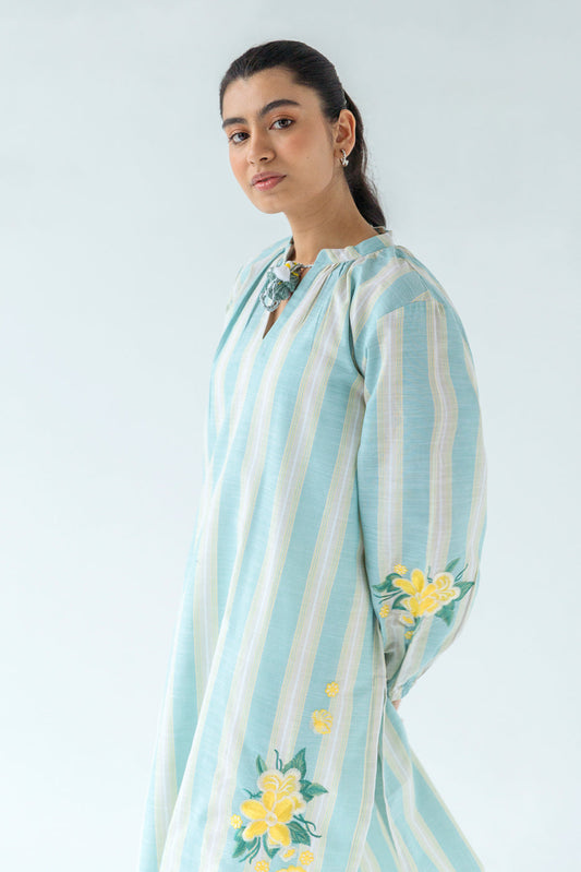 Beechtree - EMBROIDERED YARN DYED SHIRT (PRET)