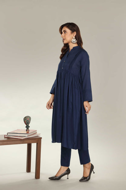 Chinyere - PLEATED BLUE I (BB8498)