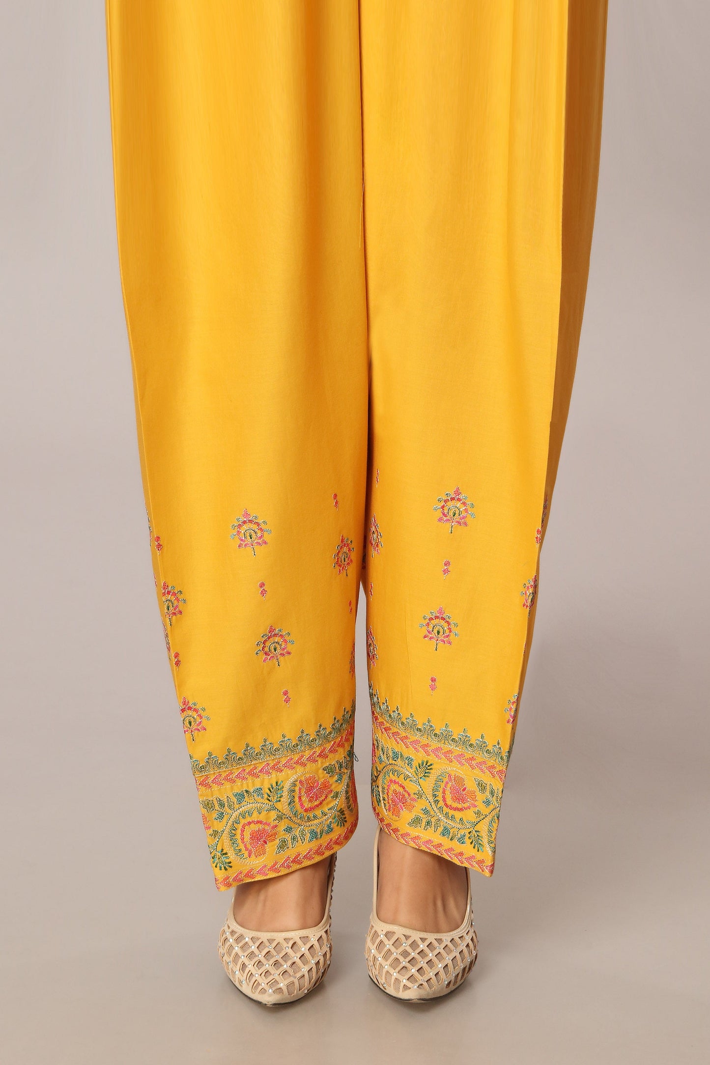 Chinyere - MUSTARD PHULKARI Q (BB8795)