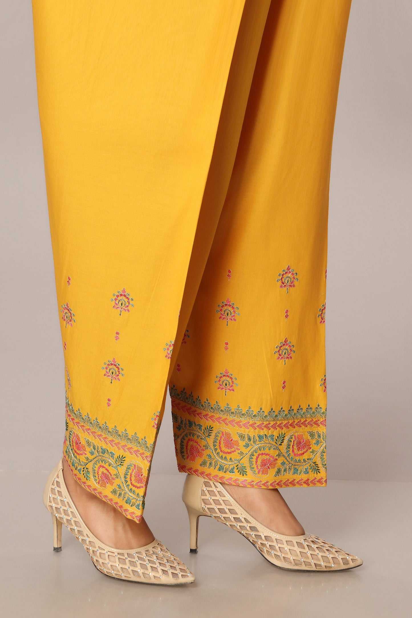 Chinyere - MUSTARD PHULKARI Q (BB8795)