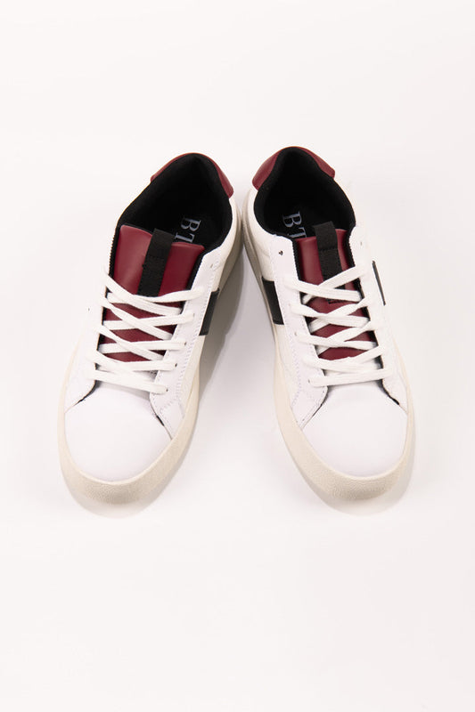 BTW - TEXTURED LEATHER SNEAKER