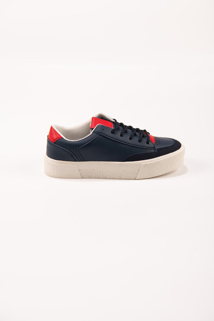 BTW - NAVY BLUE HIGH PLATFORM SNEAKER