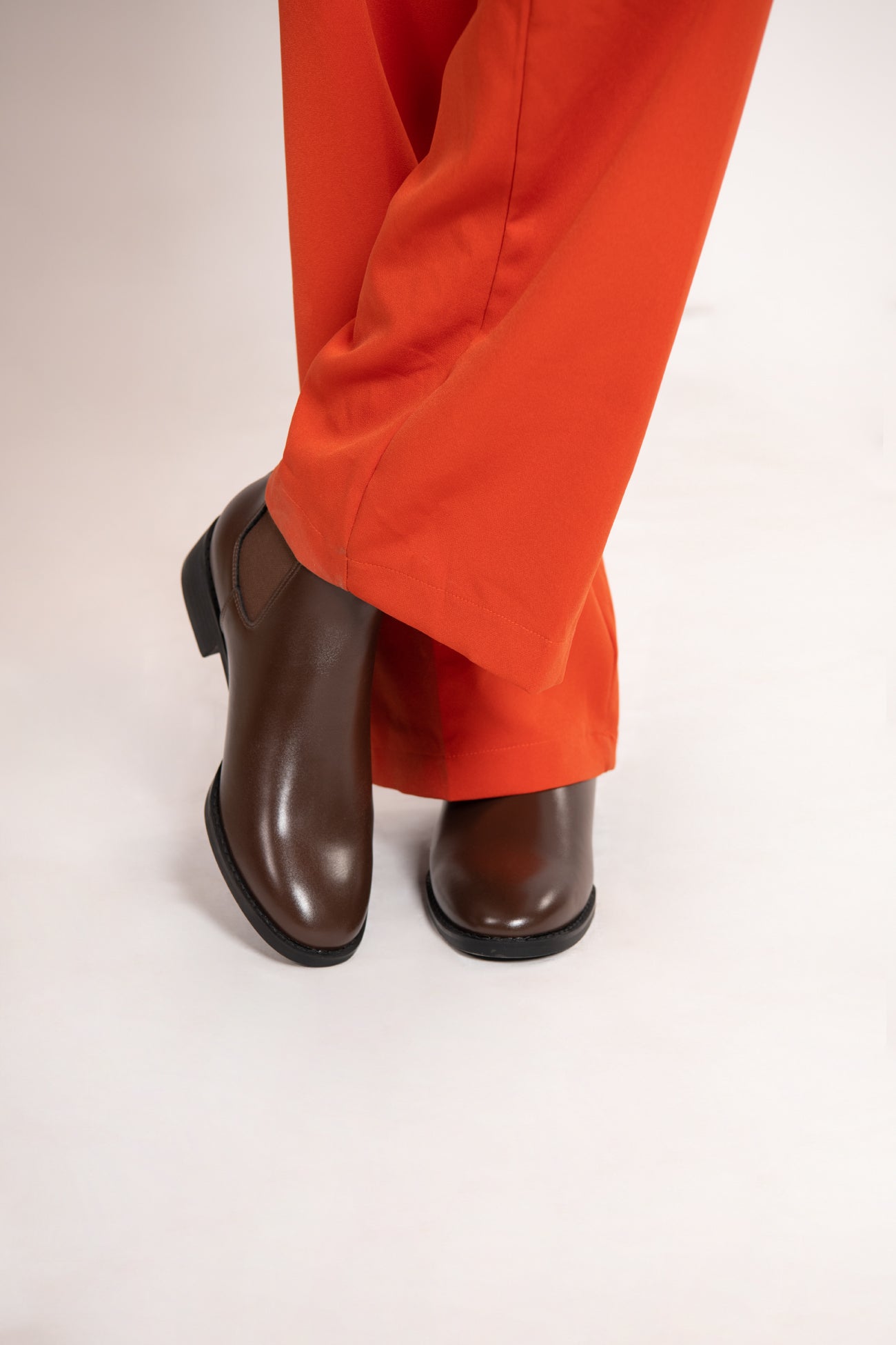 BTW - CLASSIC BROWN LOW ANKLE BOOTS