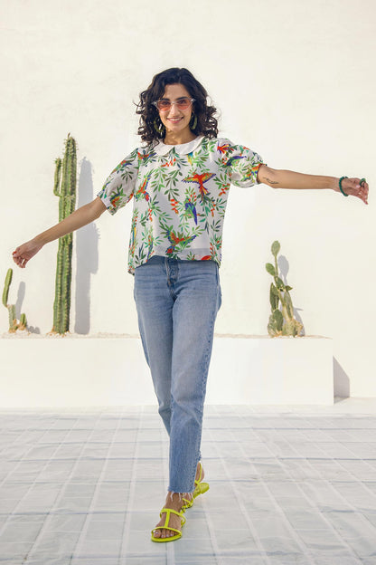 Printed Lawn Shirt