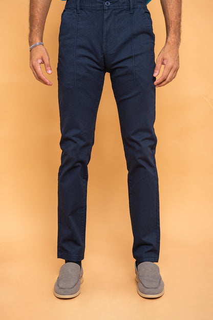 BTW - SLIM FIT COTTON PANTS