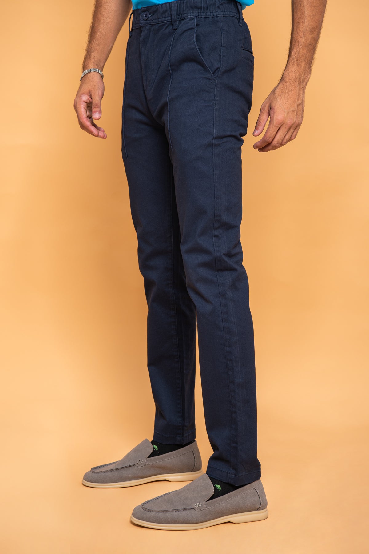 BTW - SLIM FIT COTTON PANTS