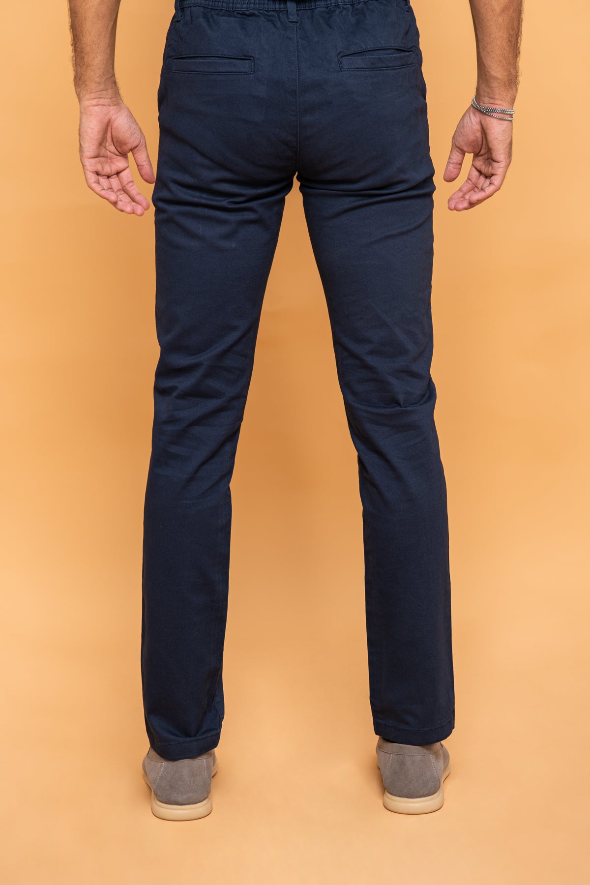 BTW - SLIM FIT COTTON PANTS