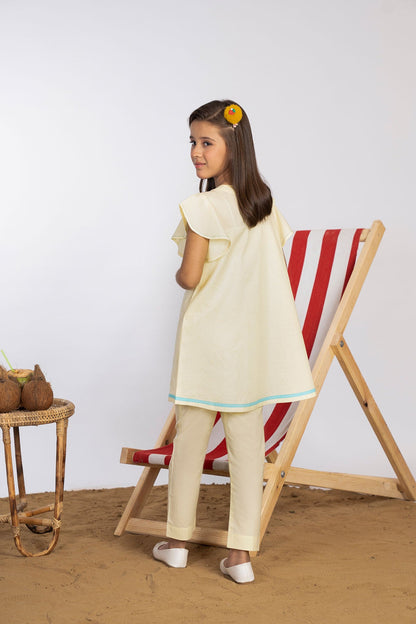 2 Pc Embroidered Cambric Outfit