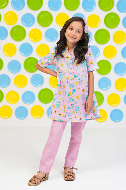 2 Pc Printed Lawn Suit