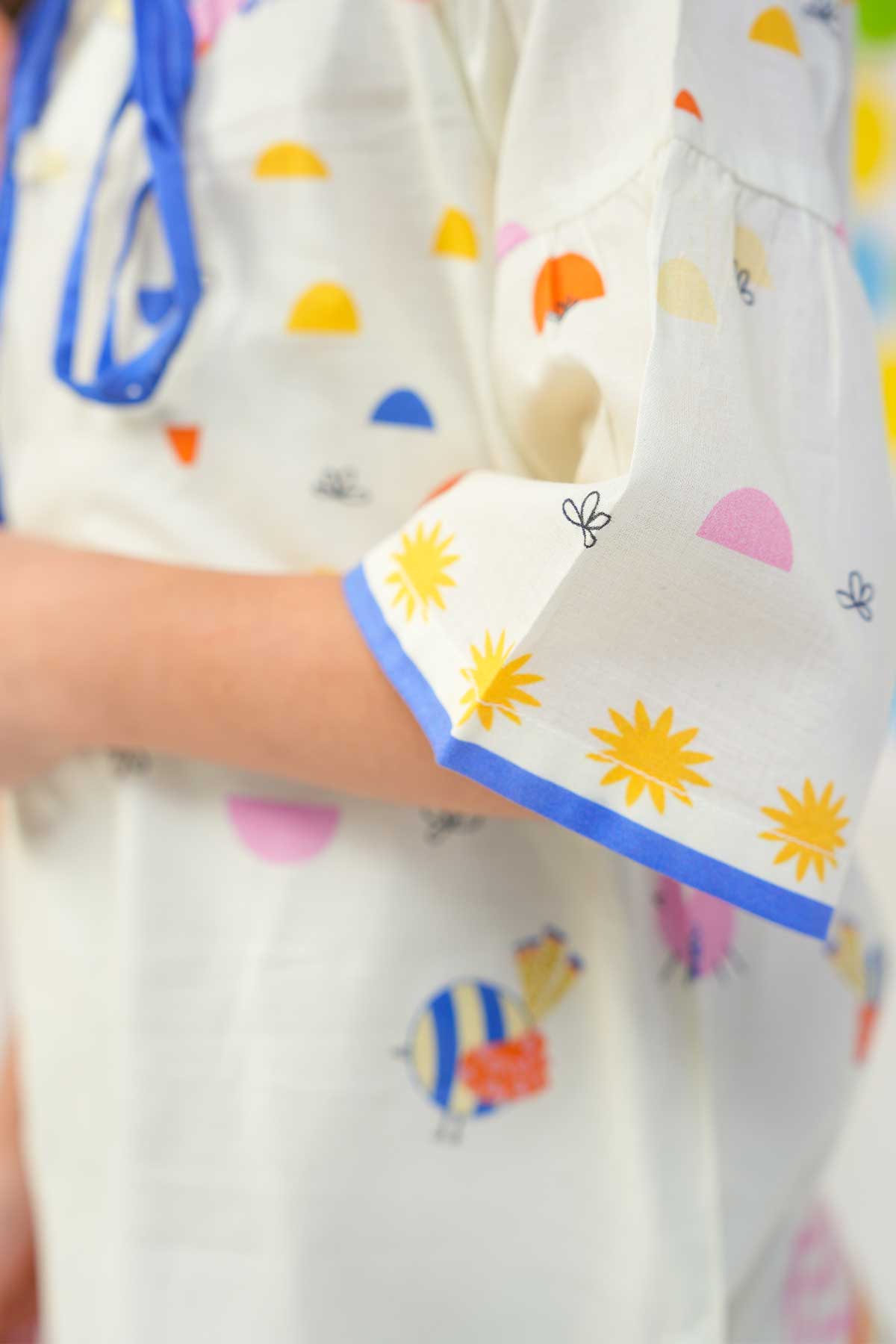 Printed Cambric Shirt