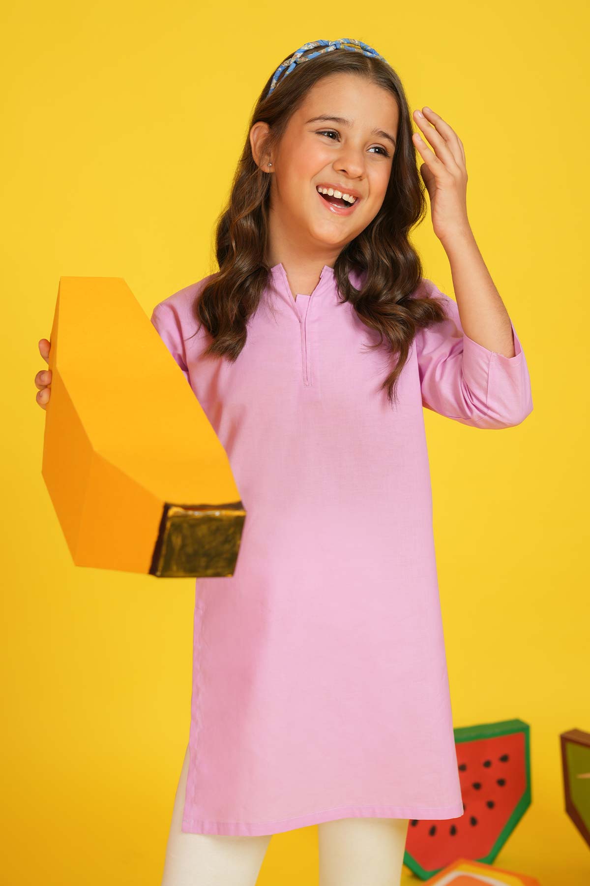 Dyed Cambric Kurti