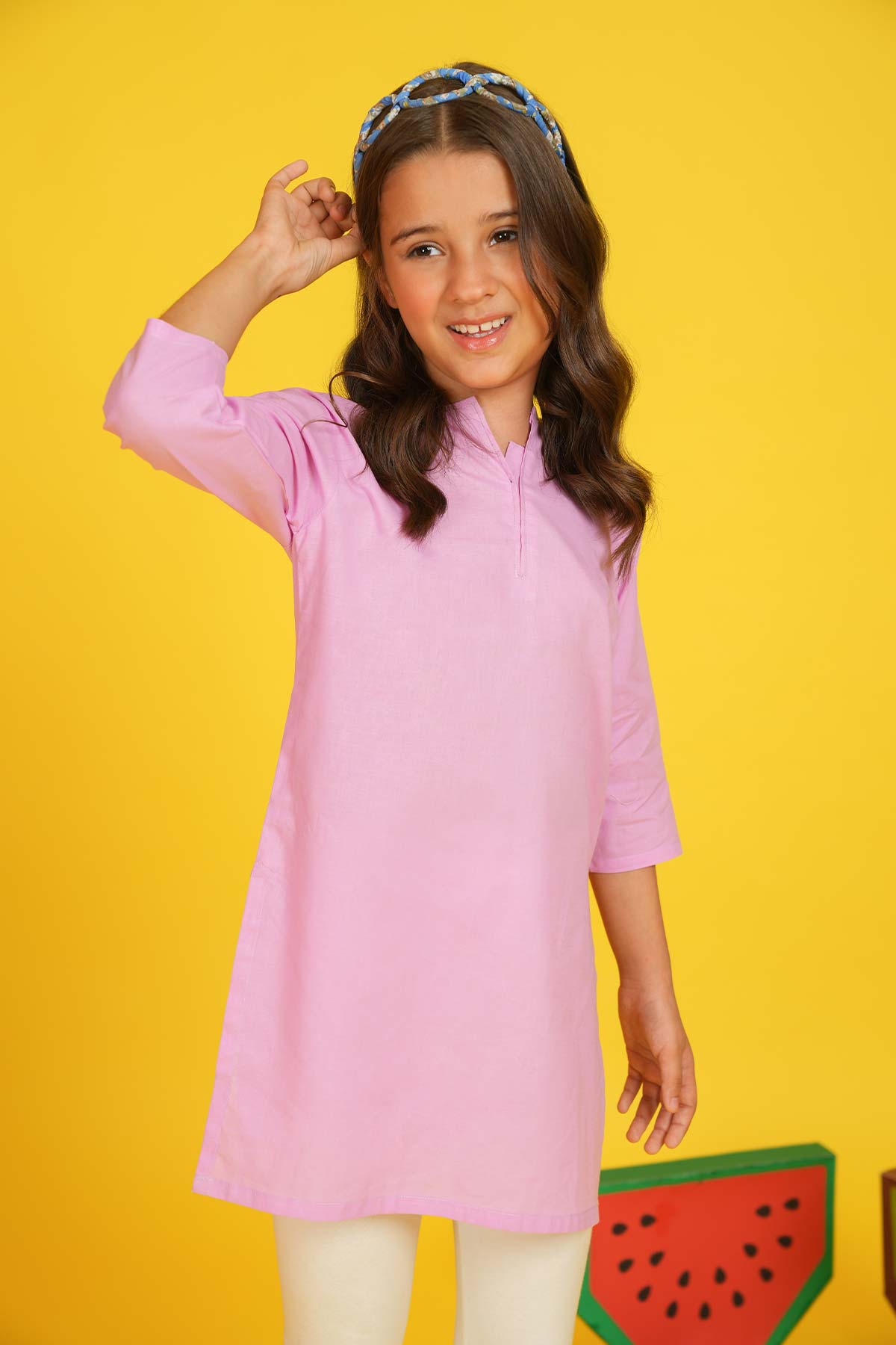Dyed Cambric Kurti