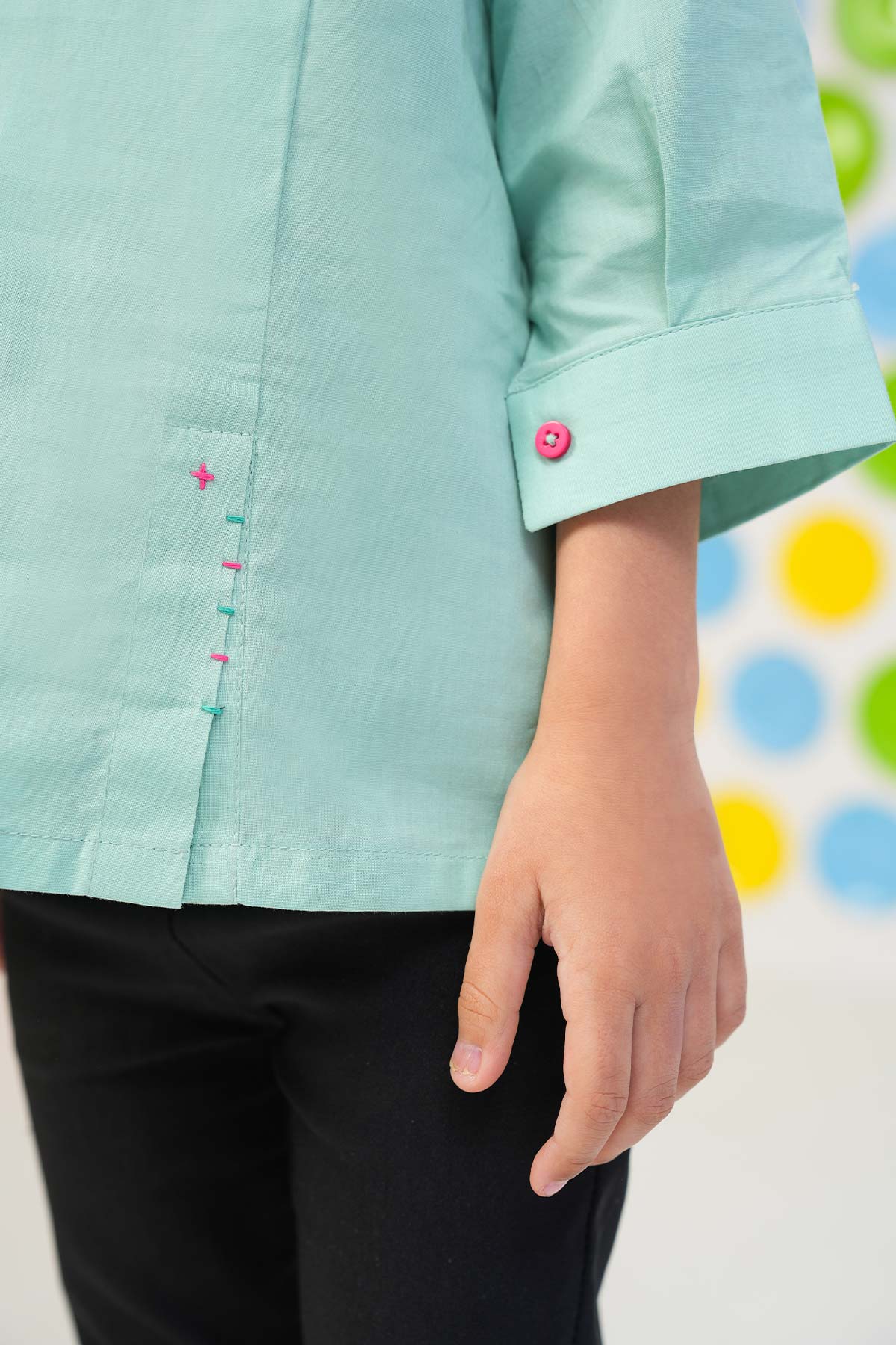 Dyed Cambric Shirt