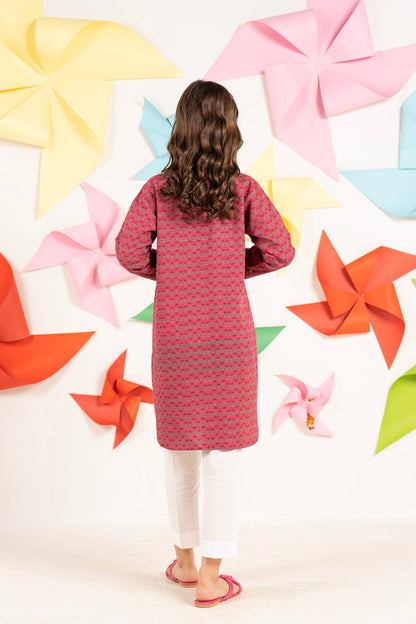 Printed Khaddar Shirt