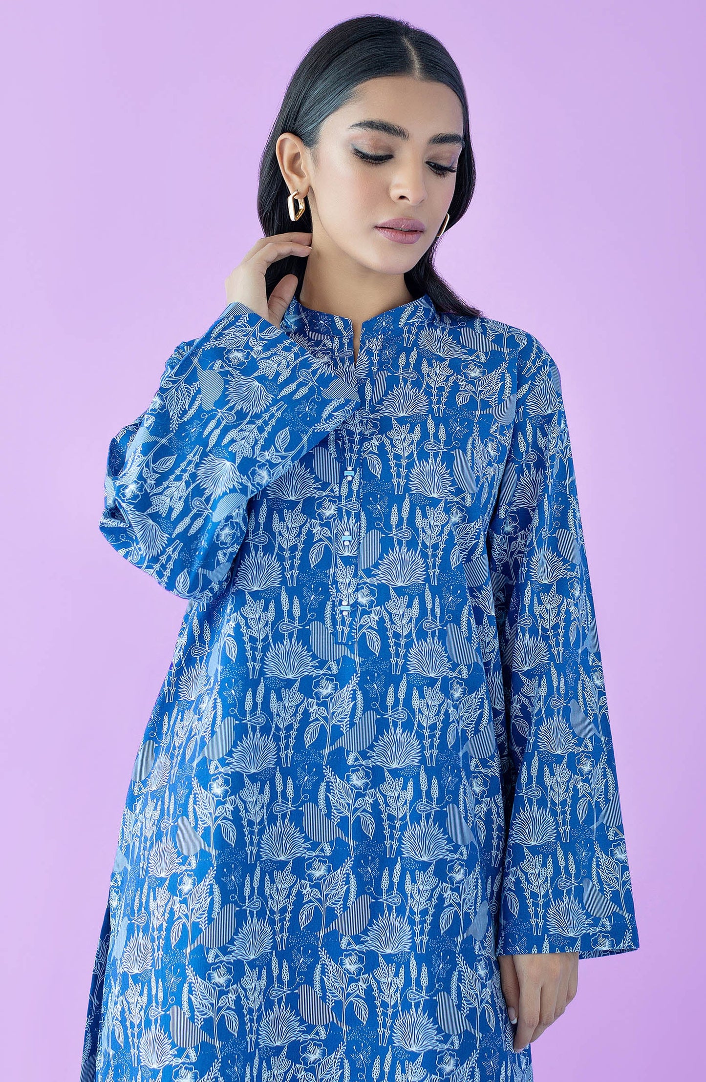 Orient - Stitched 2 Piece Printed Lawn Shirt and Cambric Pant