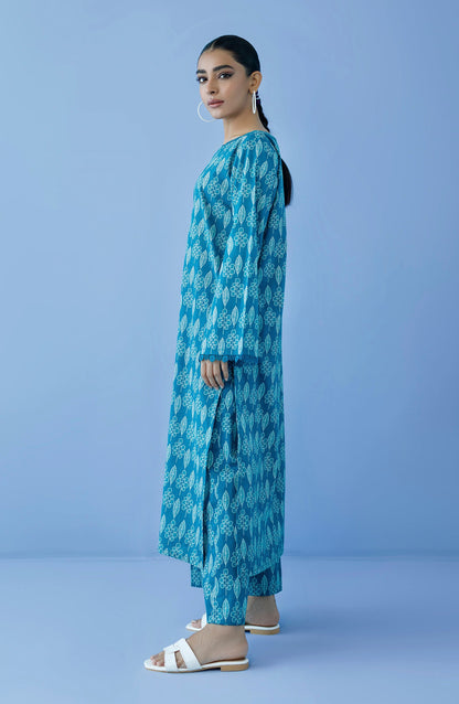 Orient - Unstitched 2 Piece Printed Cambric Shirt and Cambric Pant