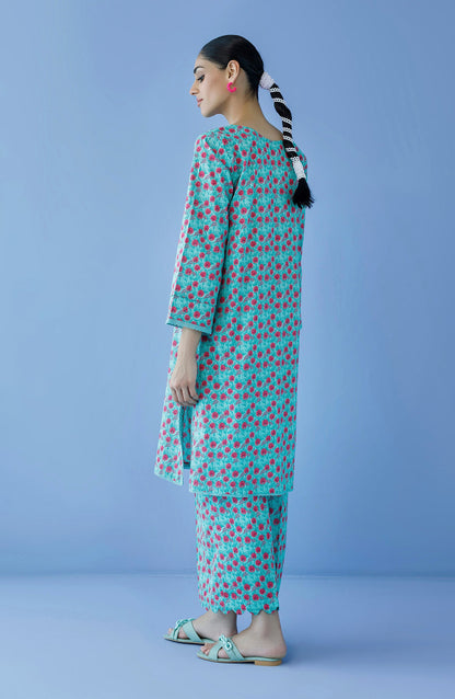 Orient - Unstitched 2 Piece Printed Cambric Shirt and Cambric Pant