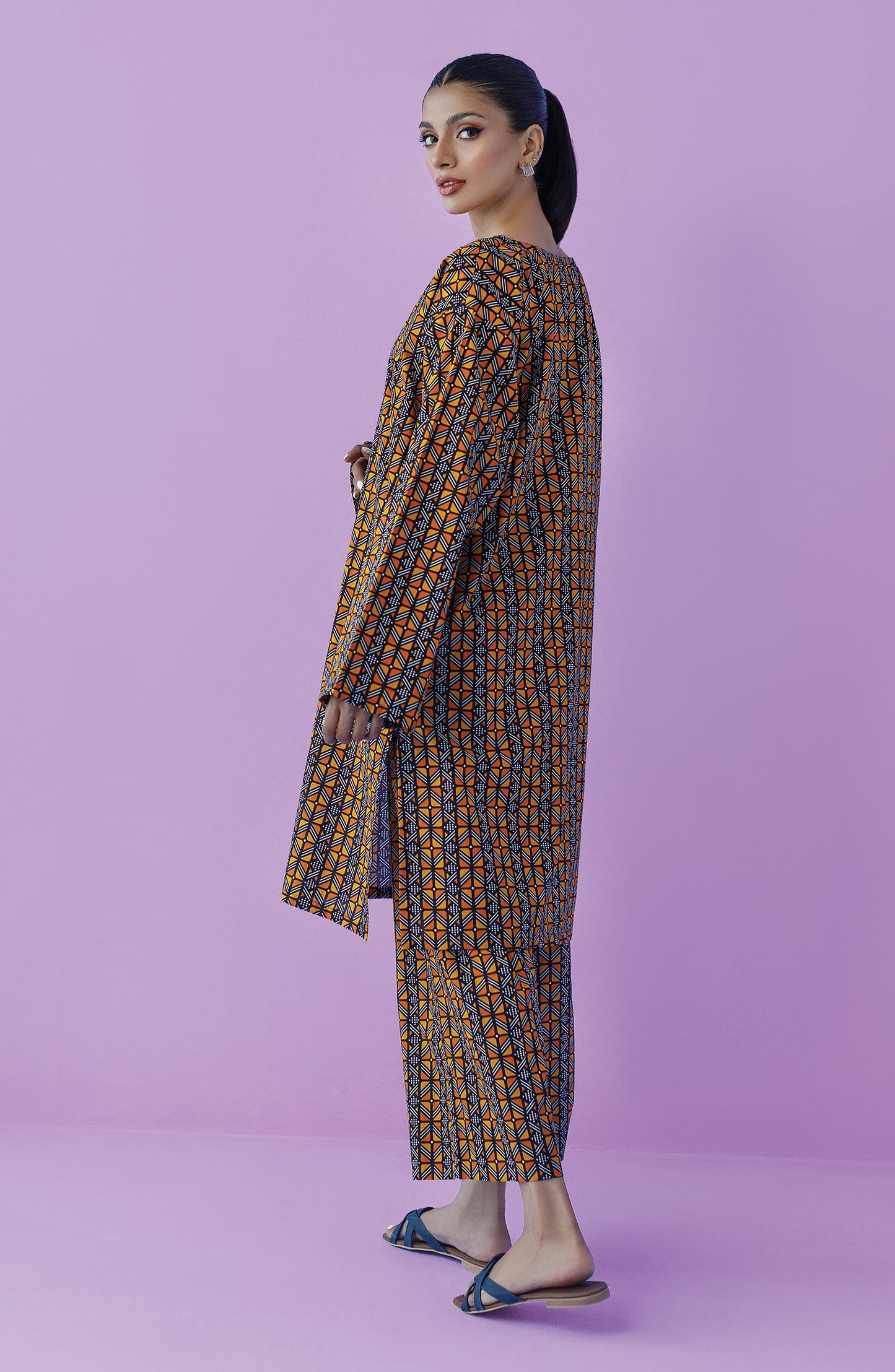 Orient - Stitched 2 Piece Printed Lawn Shirt and Lawn Pant