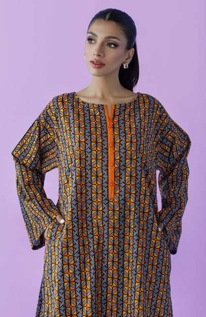 Orient - Unstitched 2 Piece Printed Lawn Shirt and Lawn Pant