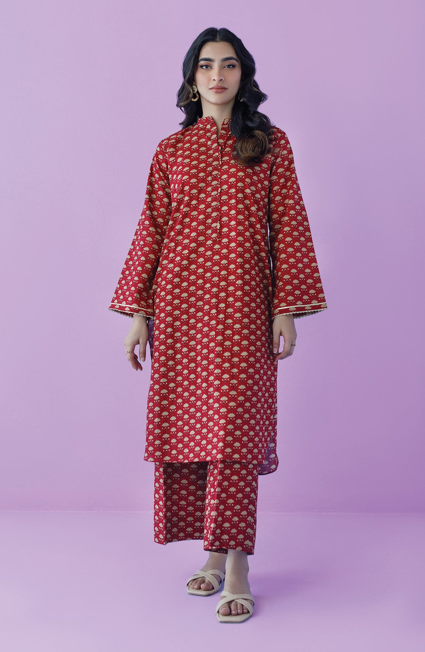 Orient - Stitched 2 Piece Printed Lawn Shirt and Lawn Pant