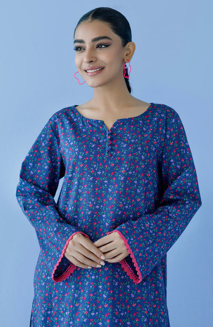 Orient - Unstitched 2 Piece Printed Cambric Shirt and Cambric Pant