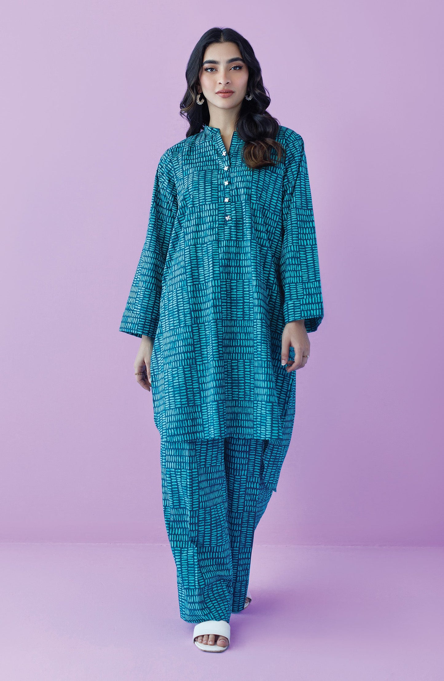 Orient - Unstitched 2 Piece Printed Lawn Shirt and Lawn Pant