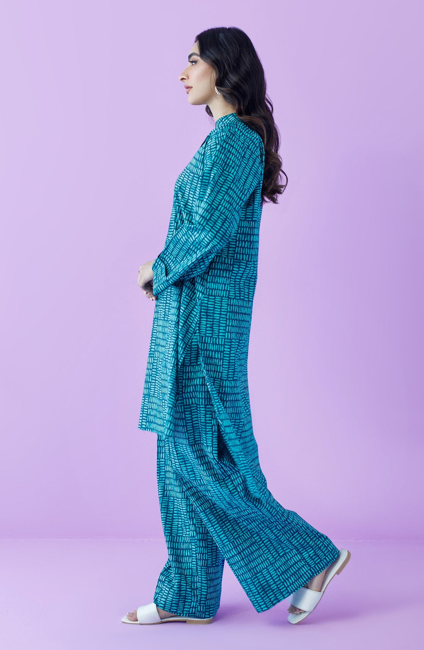 Orient - Unstitched 2 Piece Printed Lawn Shirt and Lawn Pant