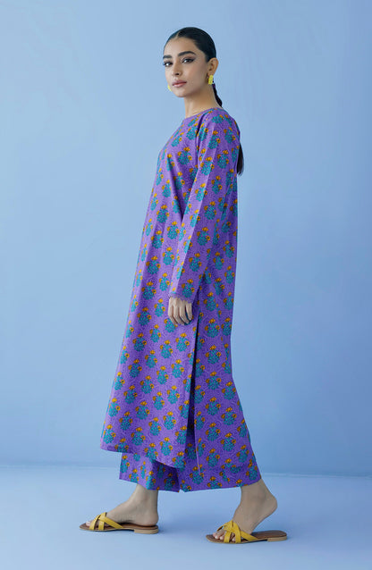Orient - Unstitched 2 Piece Printed Cambric Shirt and Cambric Pant