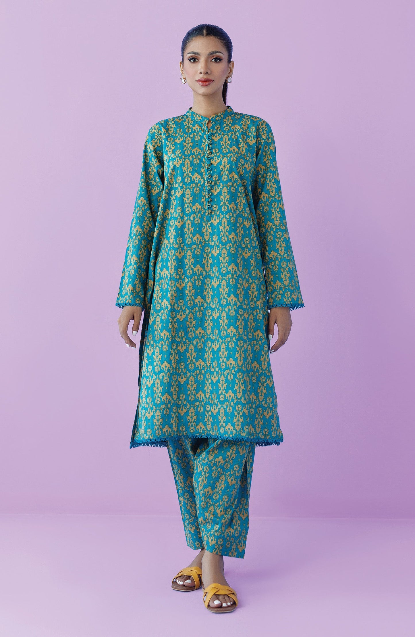 Orient - Stitched 2 Piece Printed Lawn Shirt and Lawn Pant
