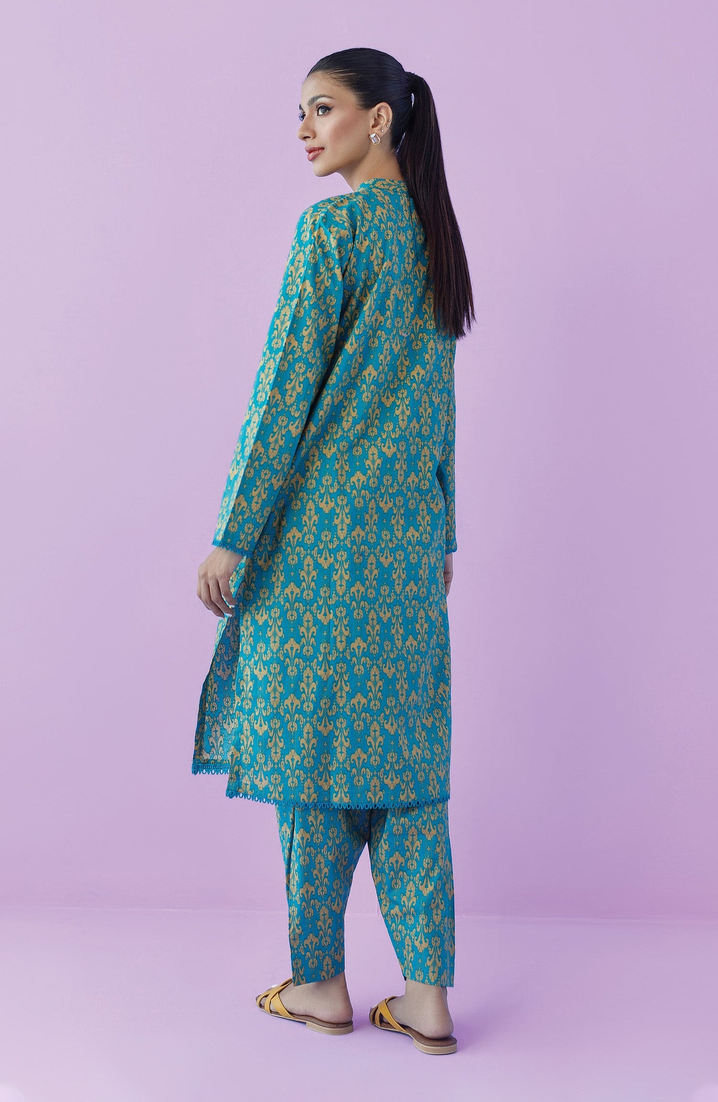 Orient - Unstitched 2 Piece Printed Lawn Shirt and Lawn Pant