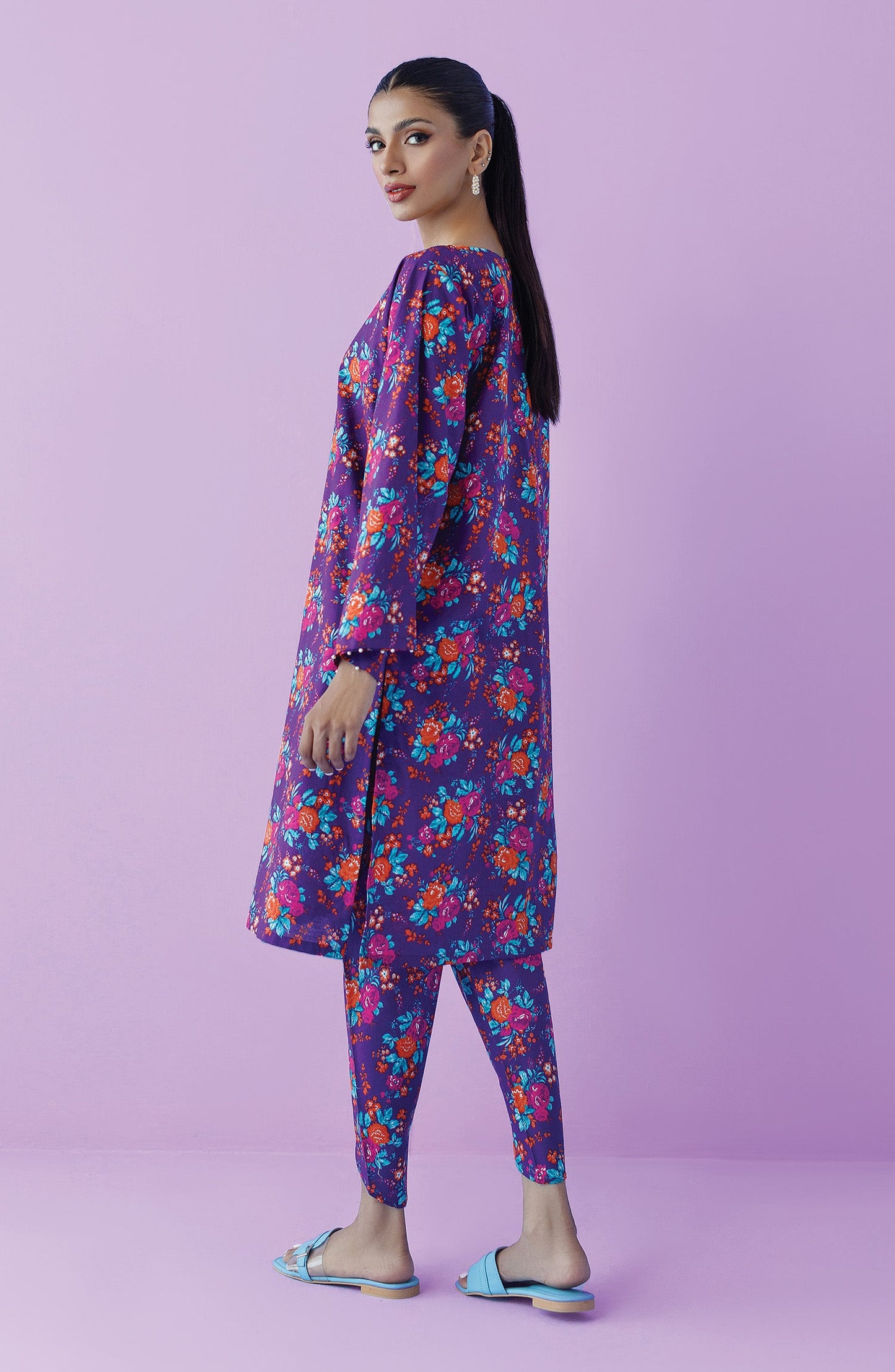 Orient - Unstitched 2 Piece Printed Lawn Shirt and Lawn Pant