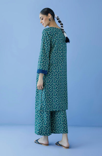 Orient - Unstitched 2 Piece Printed Cambric Shirt and Cambric Pant