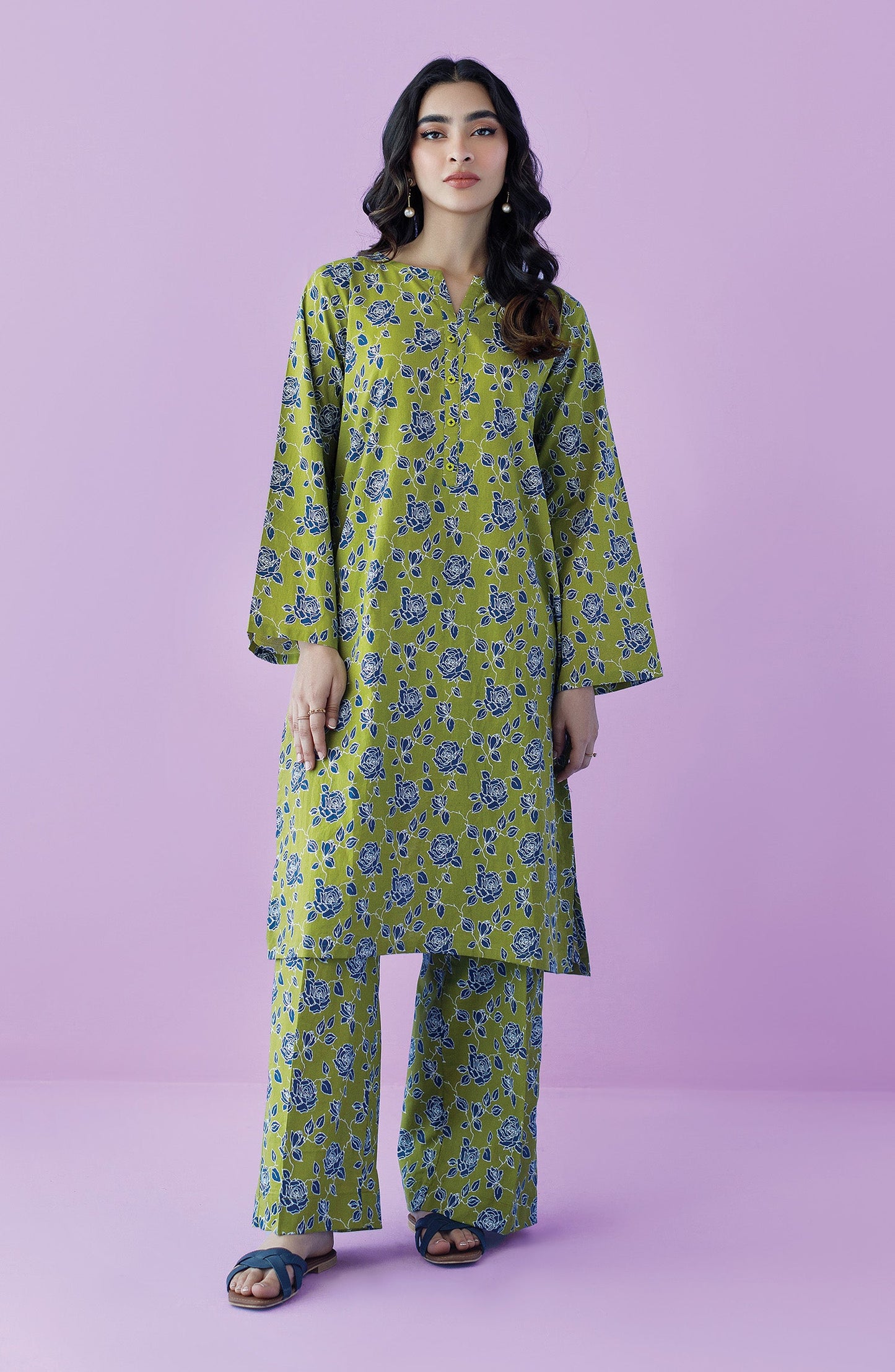 Orient - Stitched 2 Piece Printed Lawn Shirt and Lawn Pant