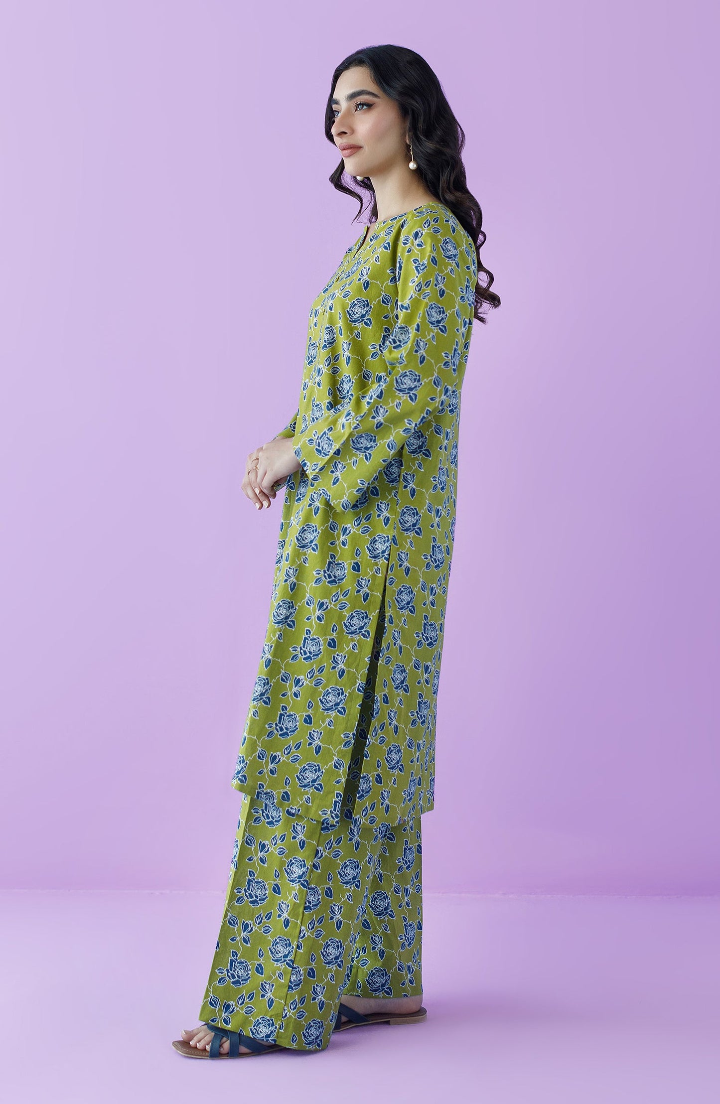 Orient - Stitched 2 Piece Printed Lawn Shirt and Lawn Pant