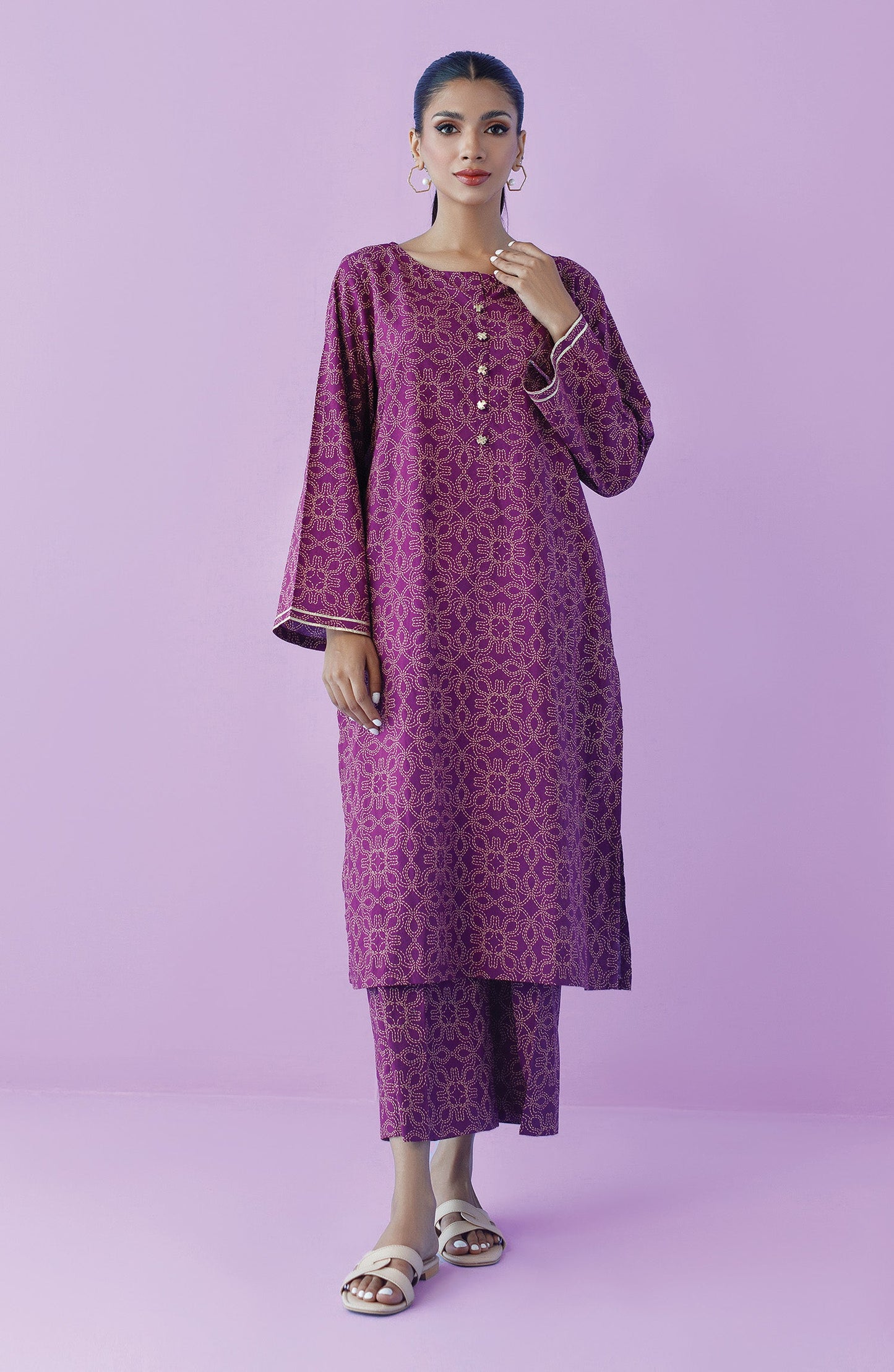 Orient - Stitched 2 Piece Printed Lawn Shirt and Lawn Pant