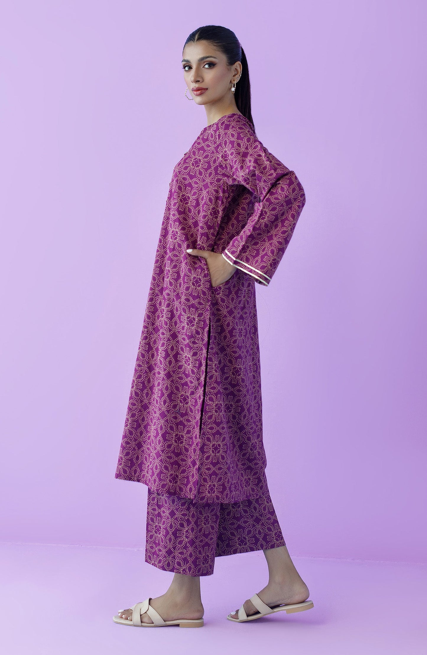 Orient - Unstitched 2 Piece Printed Lawn Shirt and Lawn Pant