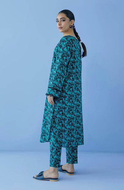 Orient - Unstitched 2 Piece Printed Cambric Shirt and Cambric Pant