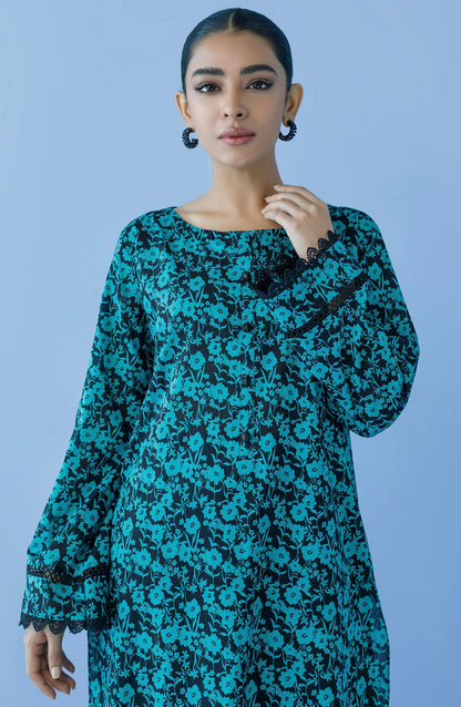 Orient - Unstitched 2 Piece Printed Cambric Shirt and Cambric Pant