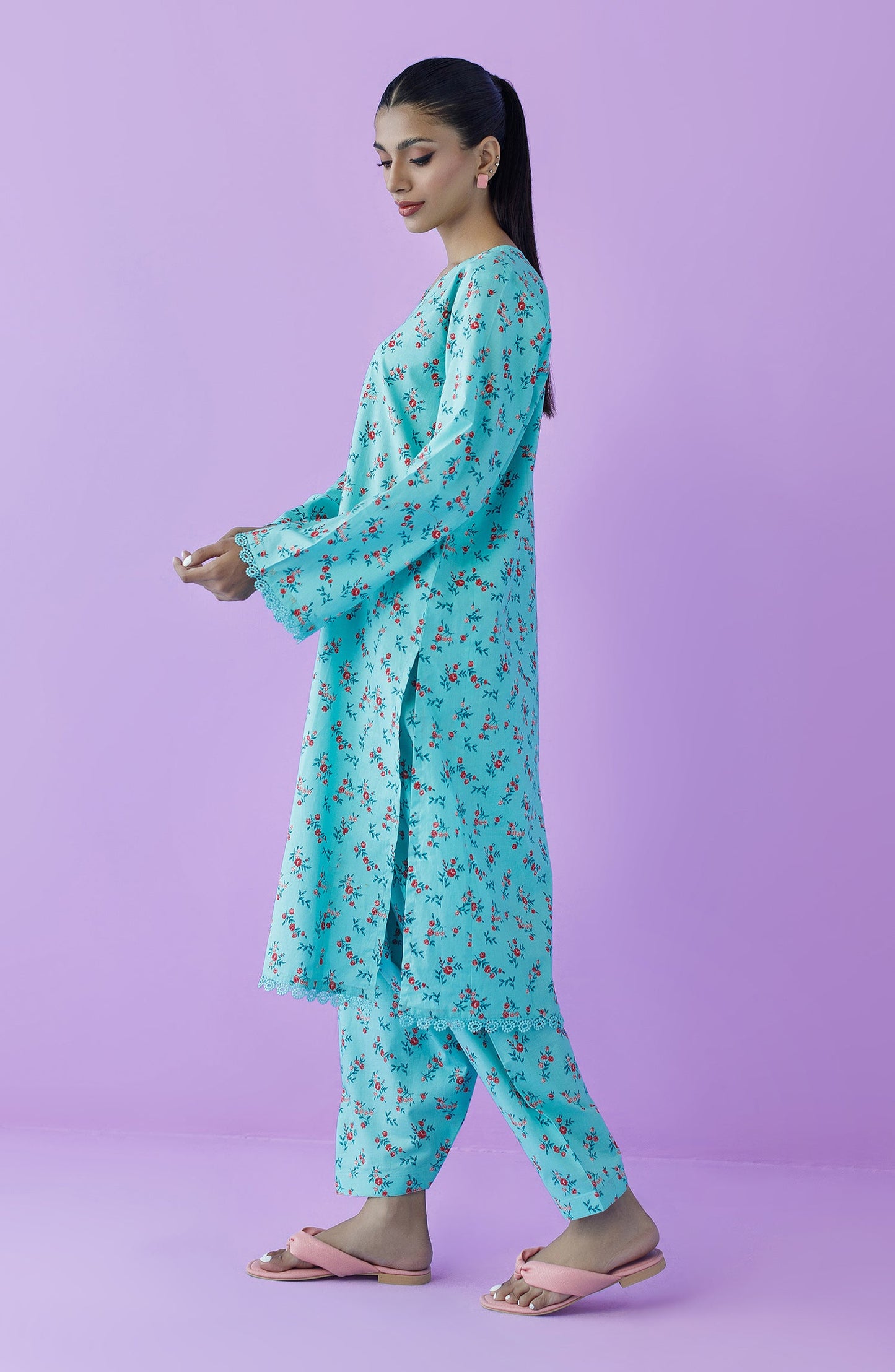 Orient - Stitched 2 Piece Printed Lawn Shirt and Lawn Pant