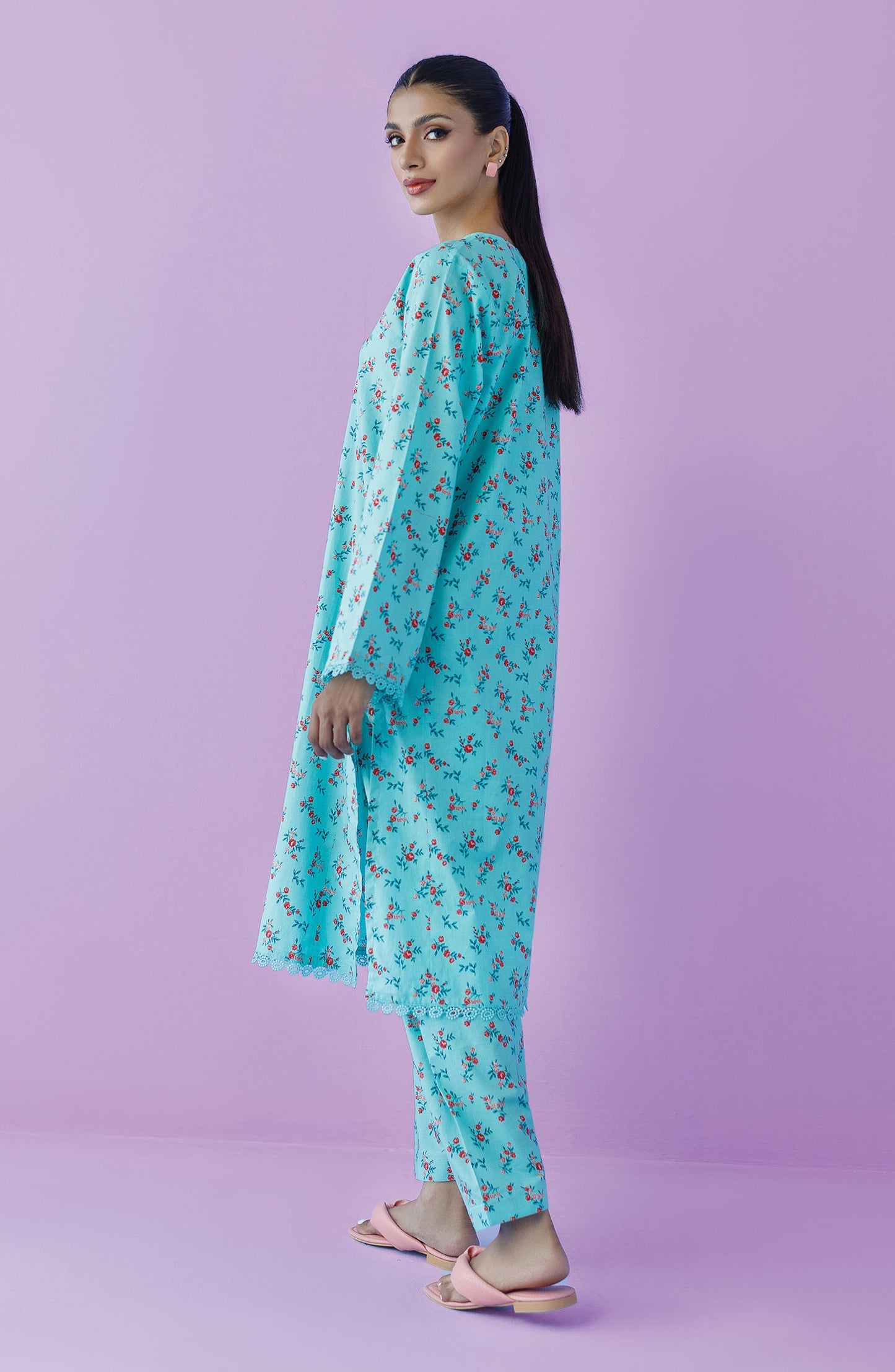 Orient - Unstitched 2 Piece Printed Lawn Shirt and Lawn Pant