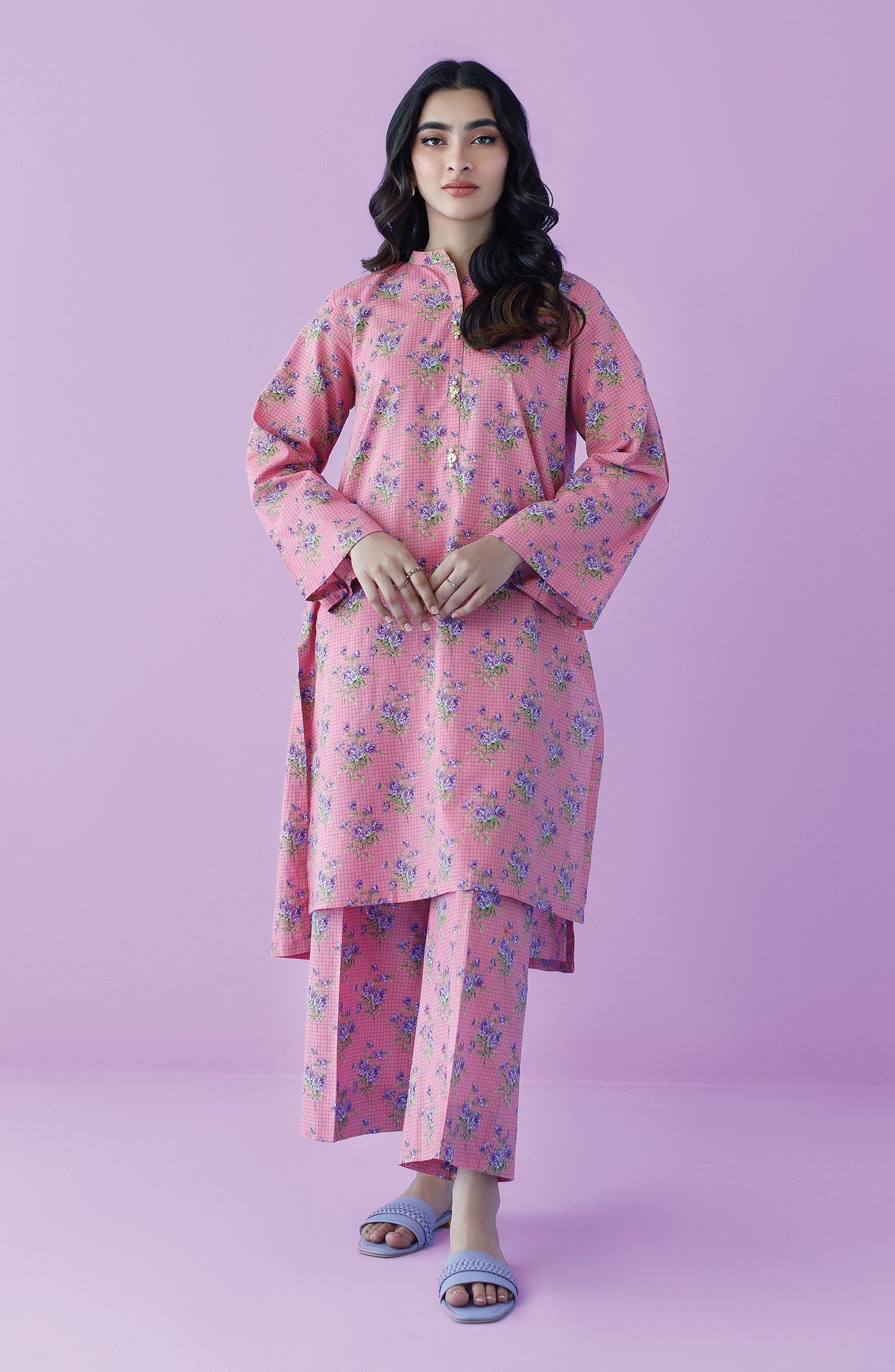 Orient - Unstitched 2 Piece Printed Lawn Shirt and Lawn Pant