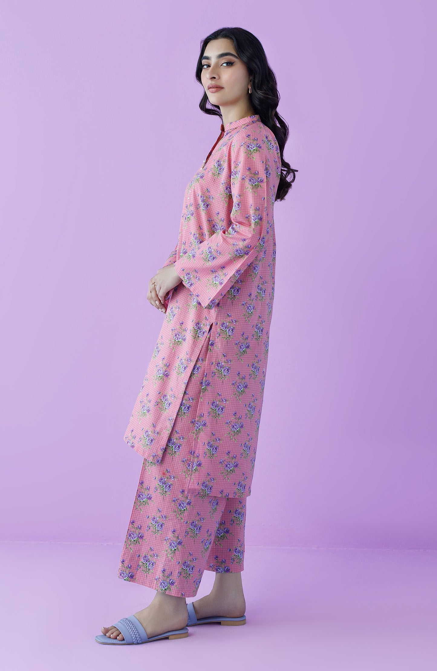 Orient - Unstitched 2 Piece Printed Lawn Shirt and Lawn Pant