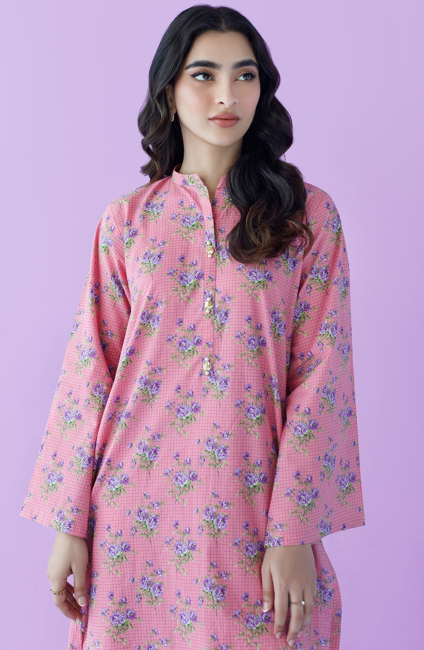 Orient - Unstitched 2 Piece Printed Lawn Shirt and Lawn Pant