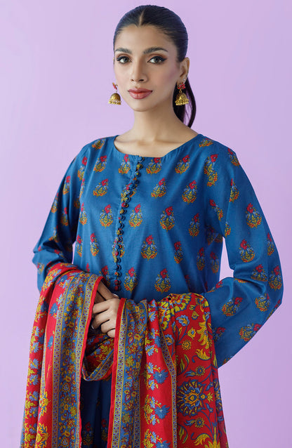 Orient - Unstitched 2 Piece Printed Lawn Shirt and Lawn Dupatta
