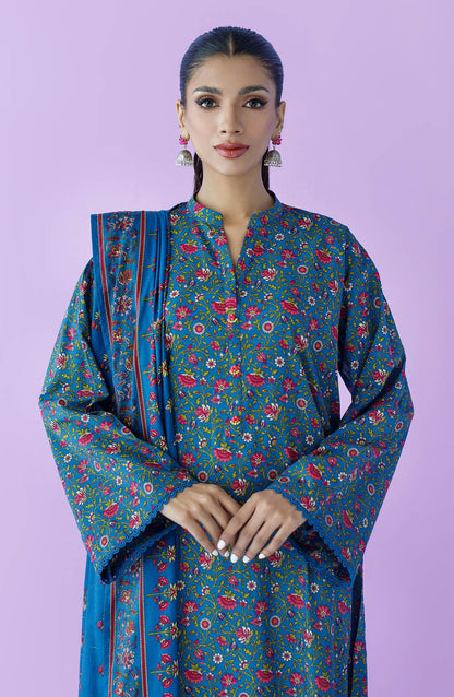 Orient - Unstitched 2 Piece Printed Lawn Shirt and Lawn Dupatta