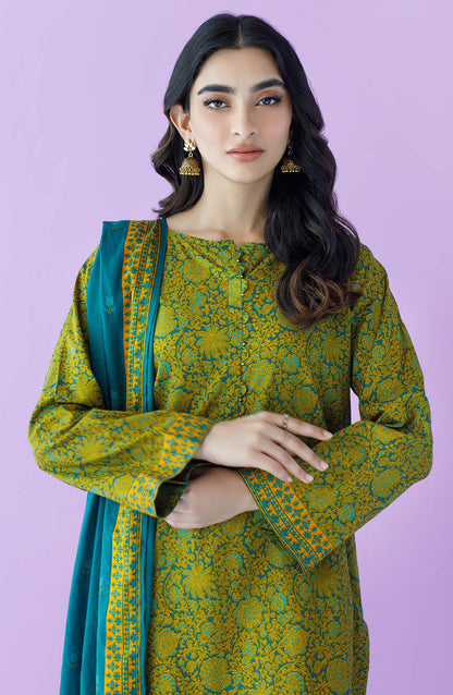 Orient - Unstitched 2 Piece Printed Lawn Shirt and Lawn Dupatta