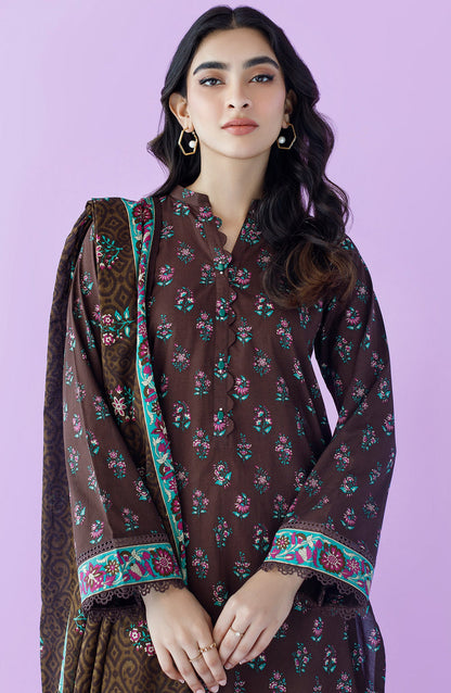 Orient - Unstitched 2 Piece Printed Lawn Shirt and Lawn Dupatta