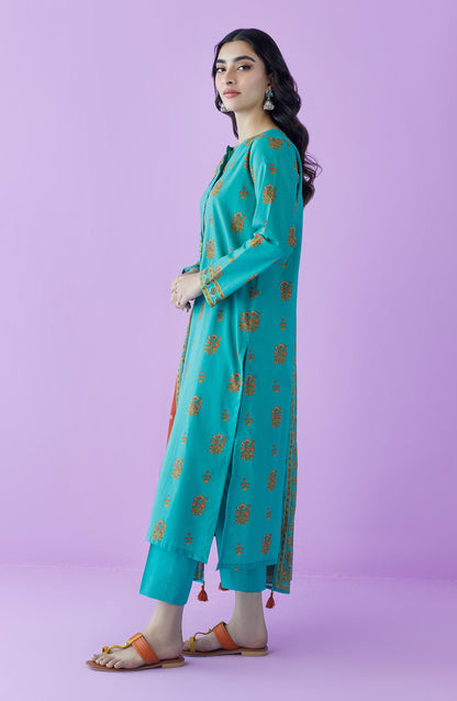 Orient - Unstitched 3 Piece Printed Lawn Shirt , Cambric Pant and Lawn Dupatta