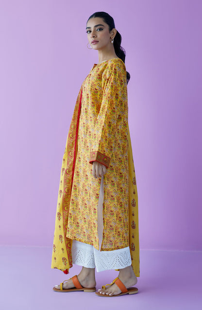 Orient - Stitched 2 Piece Printed Lawn Shirt and Lawn Dupatta