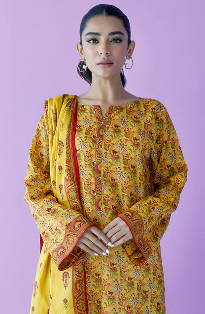 Orient - Stitched 2 Piece Printed Lawn Shirt and Lawn Dupatta